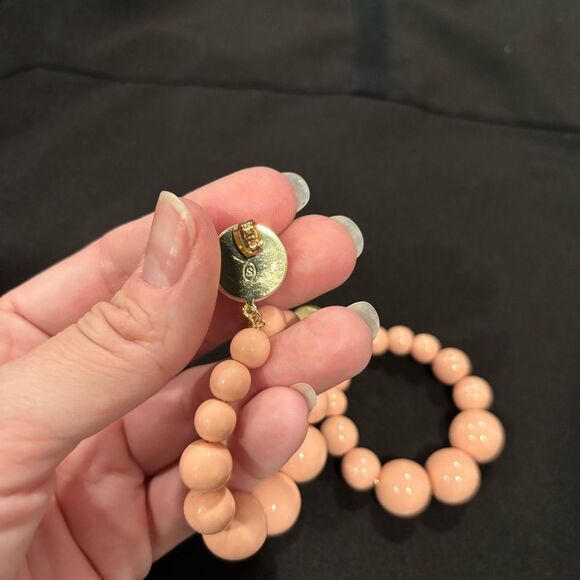 Sezane Pink Charlie Earrings - Nude (Pink) - Picture 4 of 6